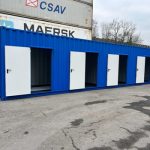 Self Storage Lagercontainer 40 Fuß Selfstorage Lagerzelle