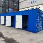 Self Storage Lagercontainer 40 Fuß Selfstorage Lagerzelle
